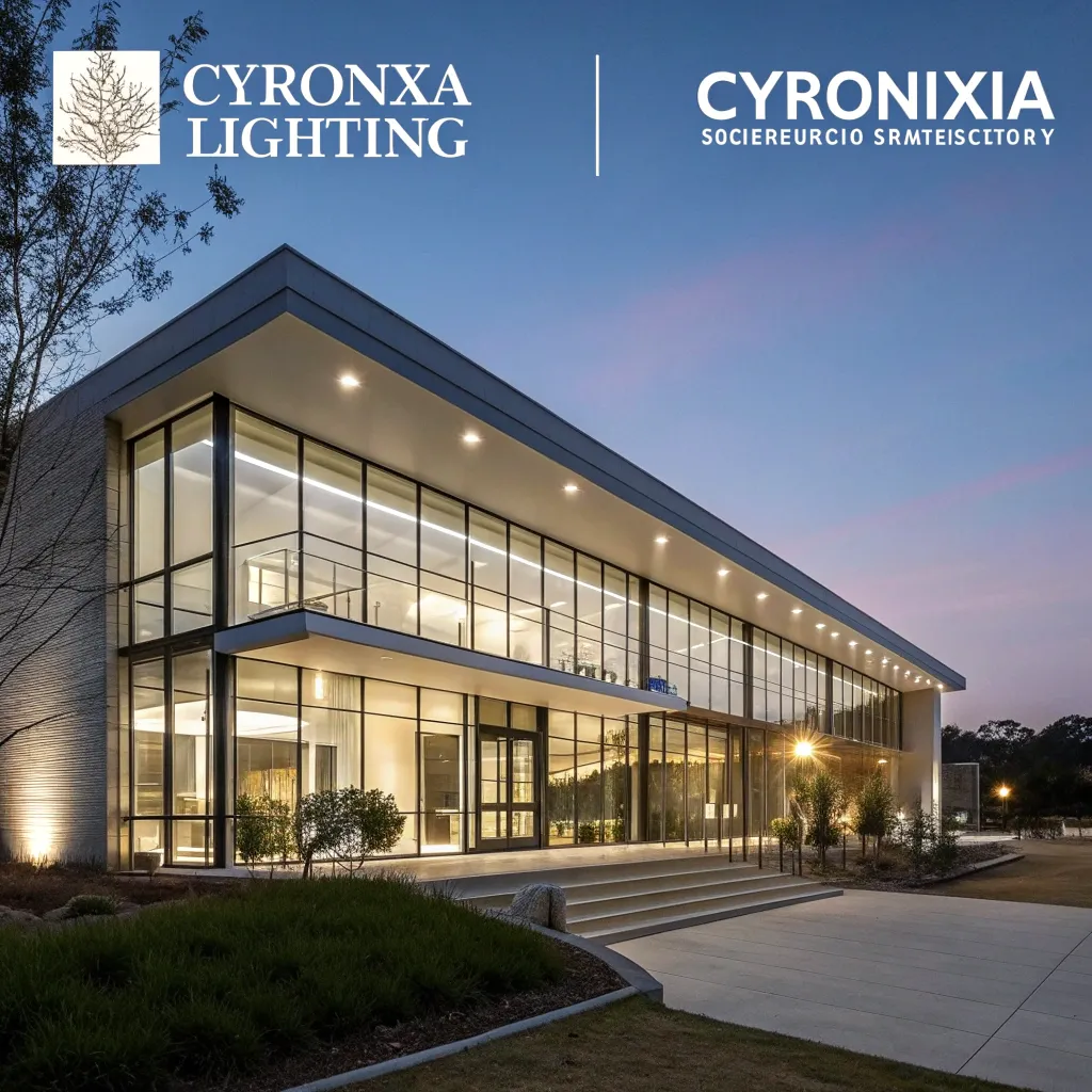 John Maxwell's architectural project featuring CYRONIXA lighting